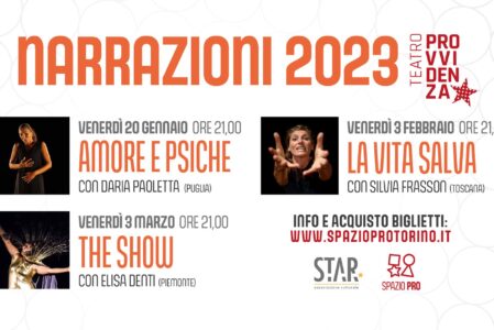 NARRAZIONI2023 – Rassegna di Teatro di Narrazione